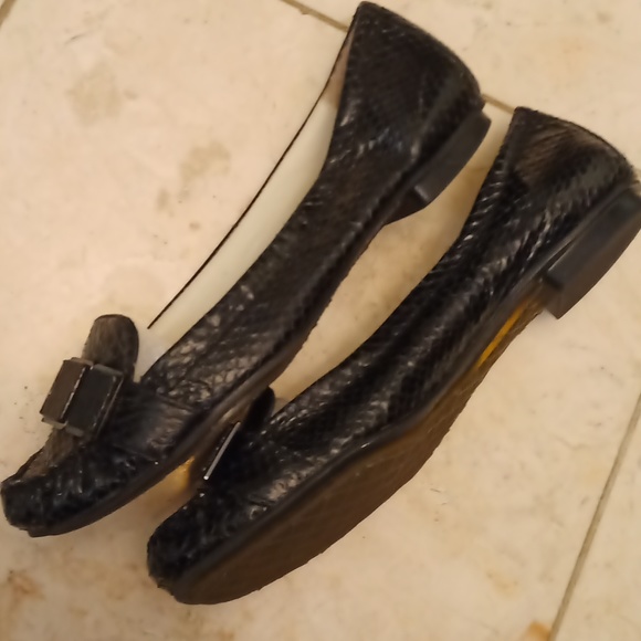Calvin Klein Real Snake Skin Flat Shoes. 6 M - Picture 6 of 9